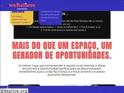 Sites similar to webelieve.com.br