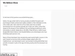 Sites similar to webelieveshow.org