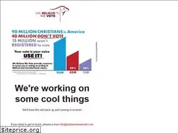Sites similar to webelievewevote.com