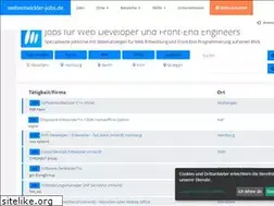 Sites similar to webentwickler-jobs.de