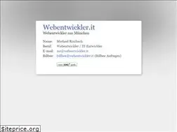Sites similar to webentwickler.it