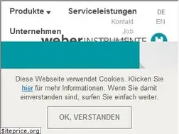 Sites similar to weber-instrumente.com