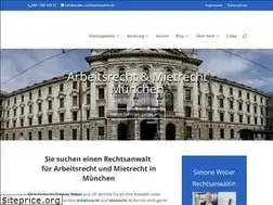 Sites similar to weber-rechtsanwaeltin.de