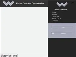 Sites similar to weberconcrete.com