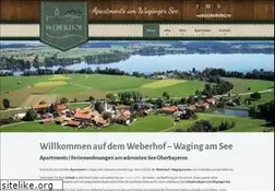 Sites similar to weberhof-waging.de