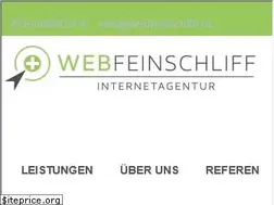 Sites similar to webfeinschliff.de