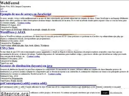Sites similar to webferrol.com