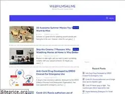 Sites similar to webfilms4u.me