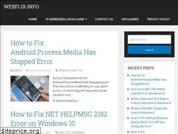 Sites similar to webflix.info