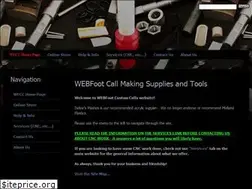 Sites similar to webfootcustomcalls.com
