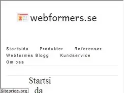 Sites similar to webformers.se