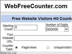 Sites similar to webfreecounter.com