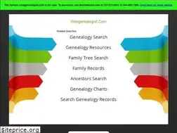 Sites similar to webgenealogist.com