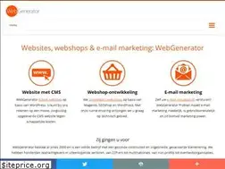 Sites similar to webgenerator.nl