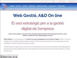 Sites similar to webgestio.com