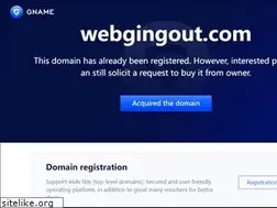 Sites similar to webgingout.com