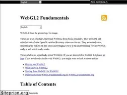 Sites similar to webgl2fundamentals.org