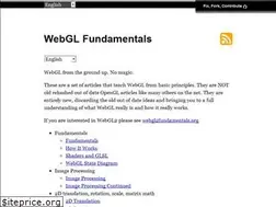 Sites similar to webglfundamentals.org