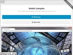 Sites similar to webglsamples.org