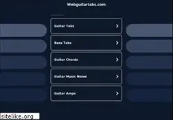 Sites similar to webguitartabs.com