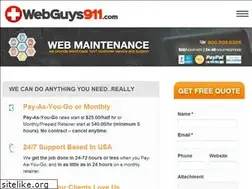 Sites similar to webguys911.com