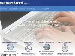 Sites similar to webgyarto.hu