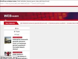 Sites similar to webhaber.nl