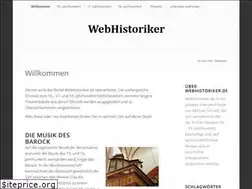 Sites similar to webhistoriker.de