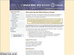 Sites similar to webhistory.org