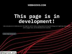 Sites similar to webhooks.com
