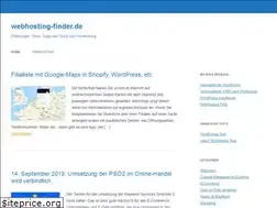 Sites similar to webhosting-finder.de