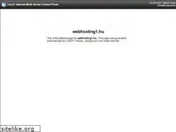 Sites similar to webhosting1.hu