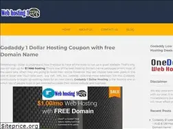 Sites similar to webhosting1dollar.com