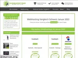 Sites similar to webhostinganbieter.ch