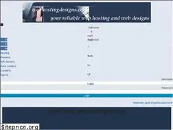 Sites similar to webhostingdesigns.com