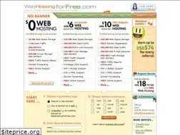 Sites similar to webhostingforfree.com