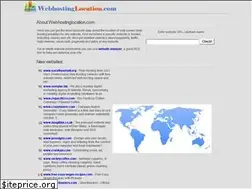 Sites similar to webhostinglocation.com