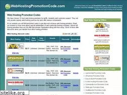 Sites similar to webhostingpromotioncode.com
