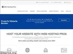 Sites similar to webhostingpros.net