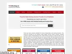 Sites similar to webhostings.in