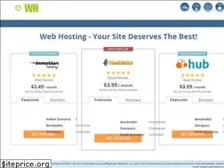 Sites similar to webhostingsearch.com