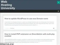 Sites similar to webhostinguniversity.org