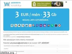 Sites similar to webhosts.lv