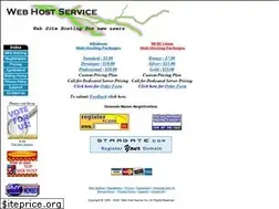 Sites similar to webhostservice.com