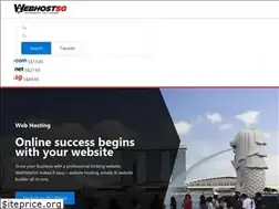 Sites similar to webhostsg.net
