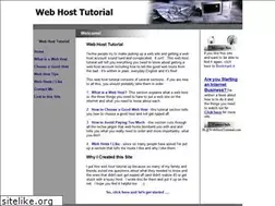 Sites similar to webhosttutorial.com