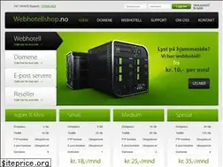 Sites similar to webhotellshop.no