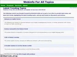 Sites similar to webinfoforall.com