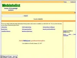 Sites similar to webinfolist.com