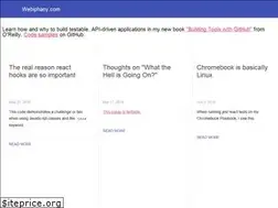 Sites similar to webiphany.com